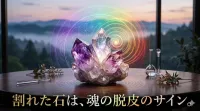パワーストーンが割れたのは「波動のズレ」のサイン？買取可否と、傷ついたチャクラを癒す真実の処方箋