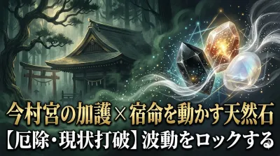 【2026年最新】岡山市・今村宮のお守りの種類と効果は？ご利益を最大化する持ち方と、運気を補完する一生モノの守護石