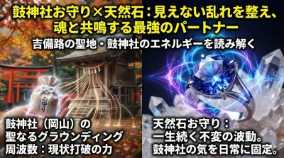 皷神社（つづみじんじゃ）（岡山県）のお守り種類とご利益｜お守り選びで迷うあなたへ贈る周波数的アプローチの秘密