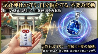 尾針神社（岡山）のお守り種類とご利益｜お守り選びで迷うあなたへ贈る周波数的アプローチの秘密