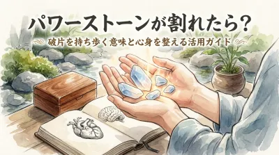 パワーストーンが割れたら？破片を持ち歩く意味と心身を整える活用ガイド