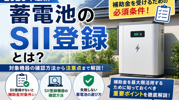 【2026年最新】岡山市の蓄電池補助金はいくら？SII登録の条件・申請タイミング・注意点まで完全解説