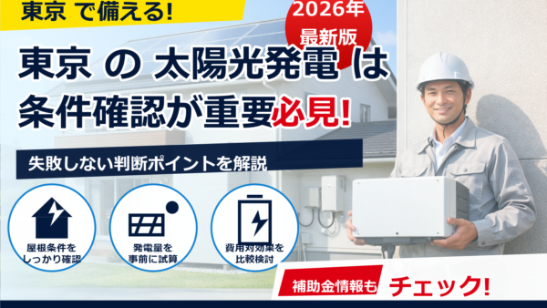 パワーコンディショナー交換費用はいくら？2026年の相場と安く抑える方法