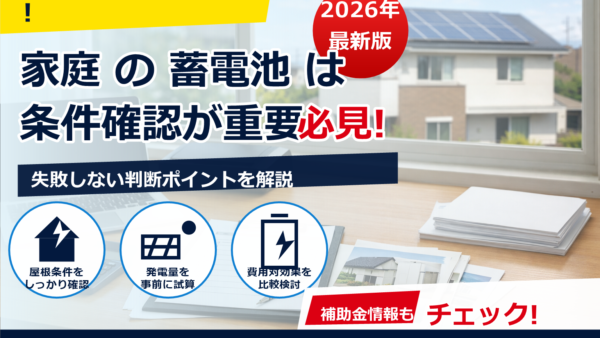 2026年の蓄電池補助金はPDF形式の指定に要注意｜申請の準備・必要書類・不備対策ガイド