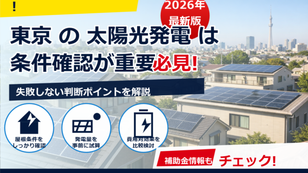 東京の屋根で太陽光パネルの向き・角度はどれが最適？方位別の発電量と設計の考え方
