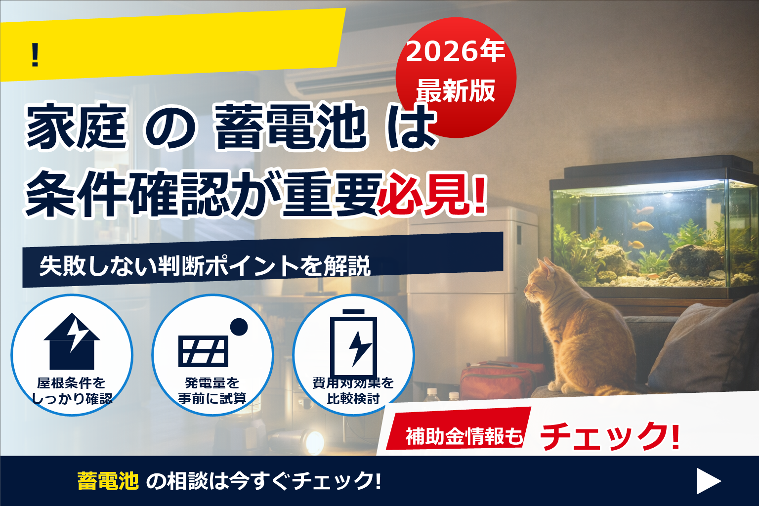 蓄電池 ペット飼育 停電対策 で、夏の電気代に強い暮らしへ
